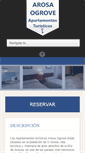 Mobile Screenshot of apartamentosarosaogrove.com